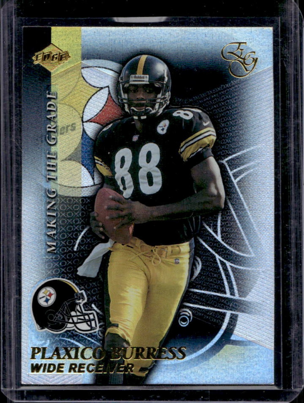 Plaxico Burress Collector's Edge Graded Making the Grade #M28 Making the Grade