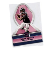2015 Panini Crown Royale #PR13 Arian Foster Pink Ribbons Die Cuts Blue