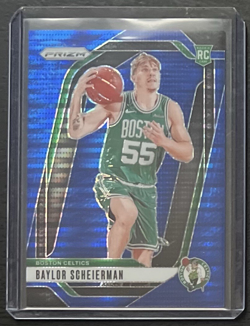 2024-25 Panini Prizm Baylor Scheierman #236 RC Rookie Blue Pulsar #/99⚡️