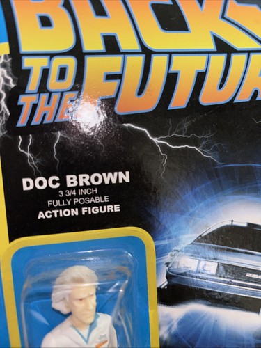 Funko ReAction Back To The Future Doc Brown Actionfigur Vintage - Bild 6 von 8
