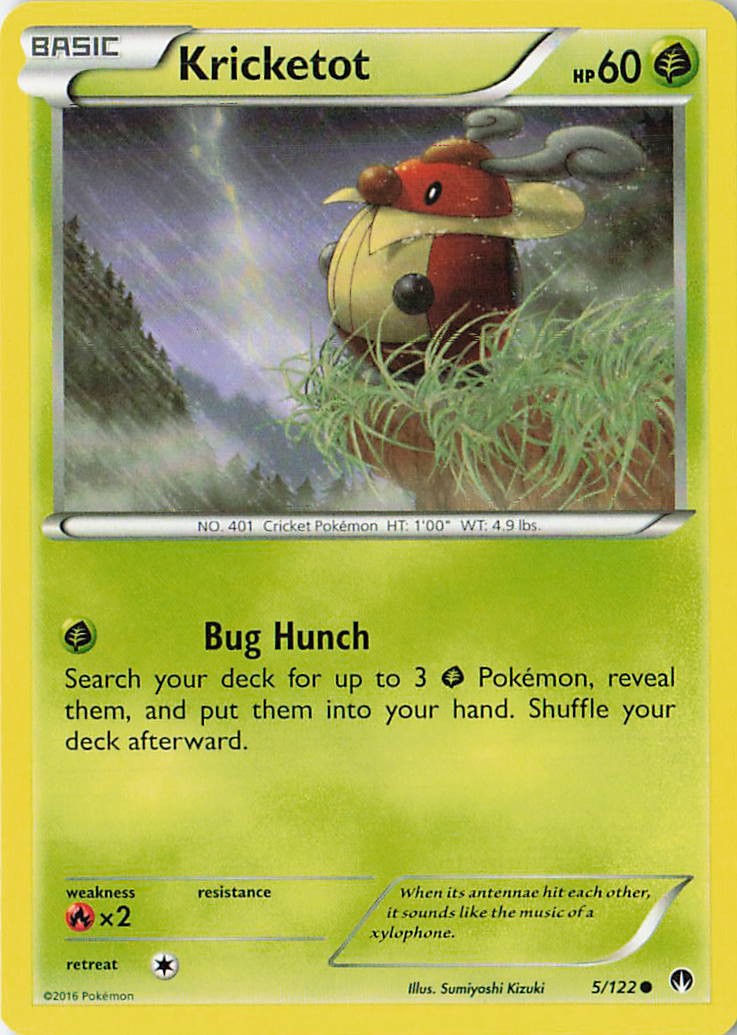XY9: Rage of the Broken Heavens #005/080 Kricketot