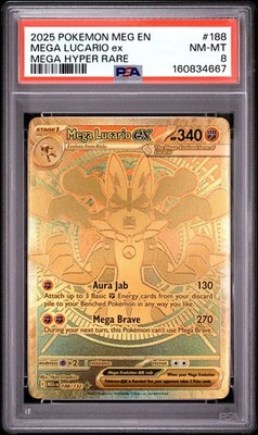 mega lucario ex pokemon card Figure Collection this Pokemon cant use Mega Brave. MEGA Lucario EX 2025 Pokemon