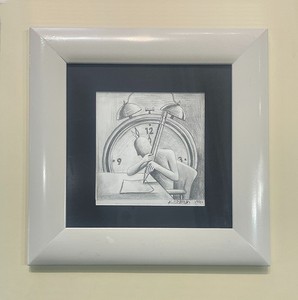 貴重一点物マークコスタビMARK KOSTABI 直筆マーカーデッサン1994 I Did It Steinway | Mark Kostabi | RoGallery