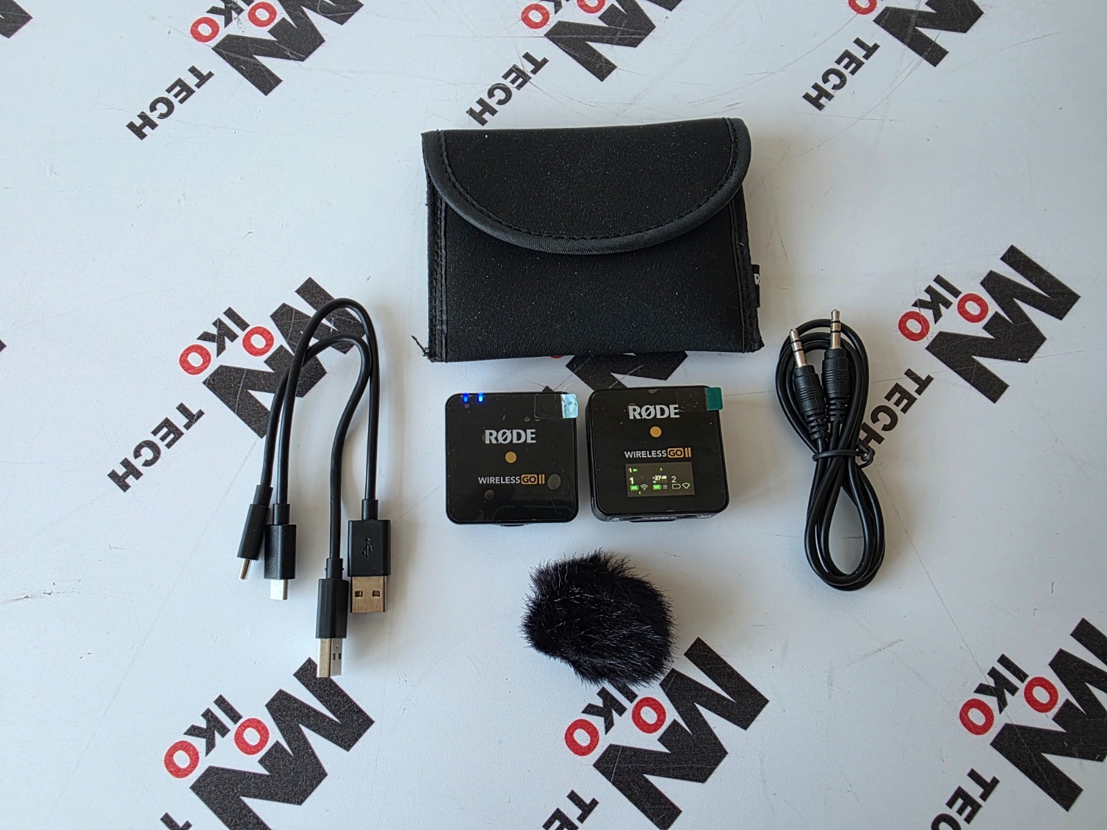 Rode Wireless GO II 2-Channel Microphone System - Black, Single Set