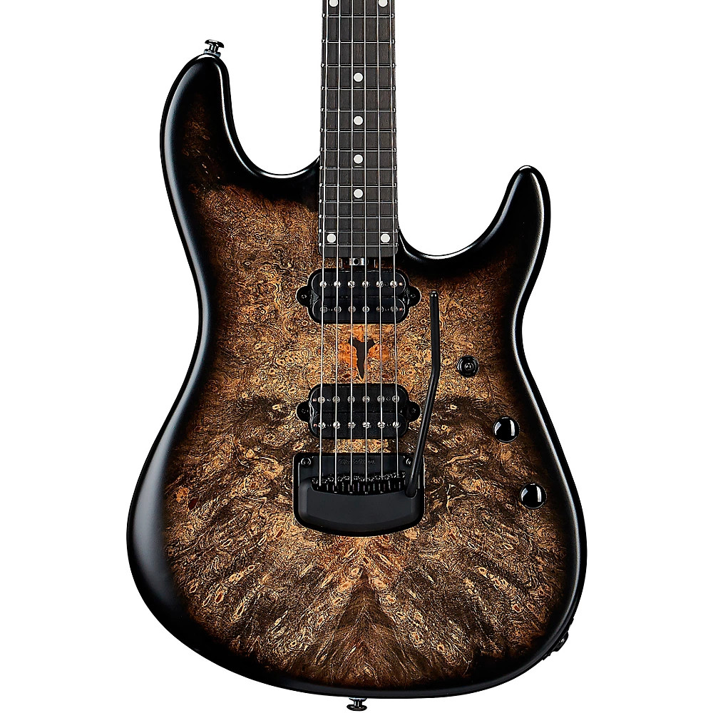 Ernie Ball Music Man Jason Richardson Artist Series Cutlass Guitar Buckeye Burl 611190₽