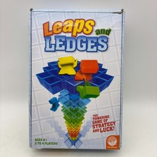 Leaps and Ledges Game COMPLETE MindWare 2014 Strategy Tower Stacking
