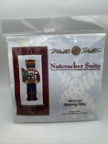 Mill Hill Treasured Banded Cross Stitch, Set Of 3 Kits: Nutcrackers (2007) - Picture 3 of 5