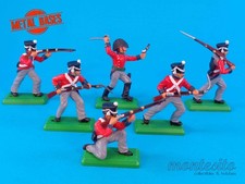 DSG ARGENTINA BRITISH INFANTRY TROOPS w/ METAL BASES NAPOLEONIC WARS
