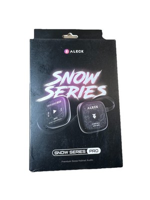 ALECK Snow Series Pro Universal Wireless Bluetooth Ski Helmet Speakers with Mic
