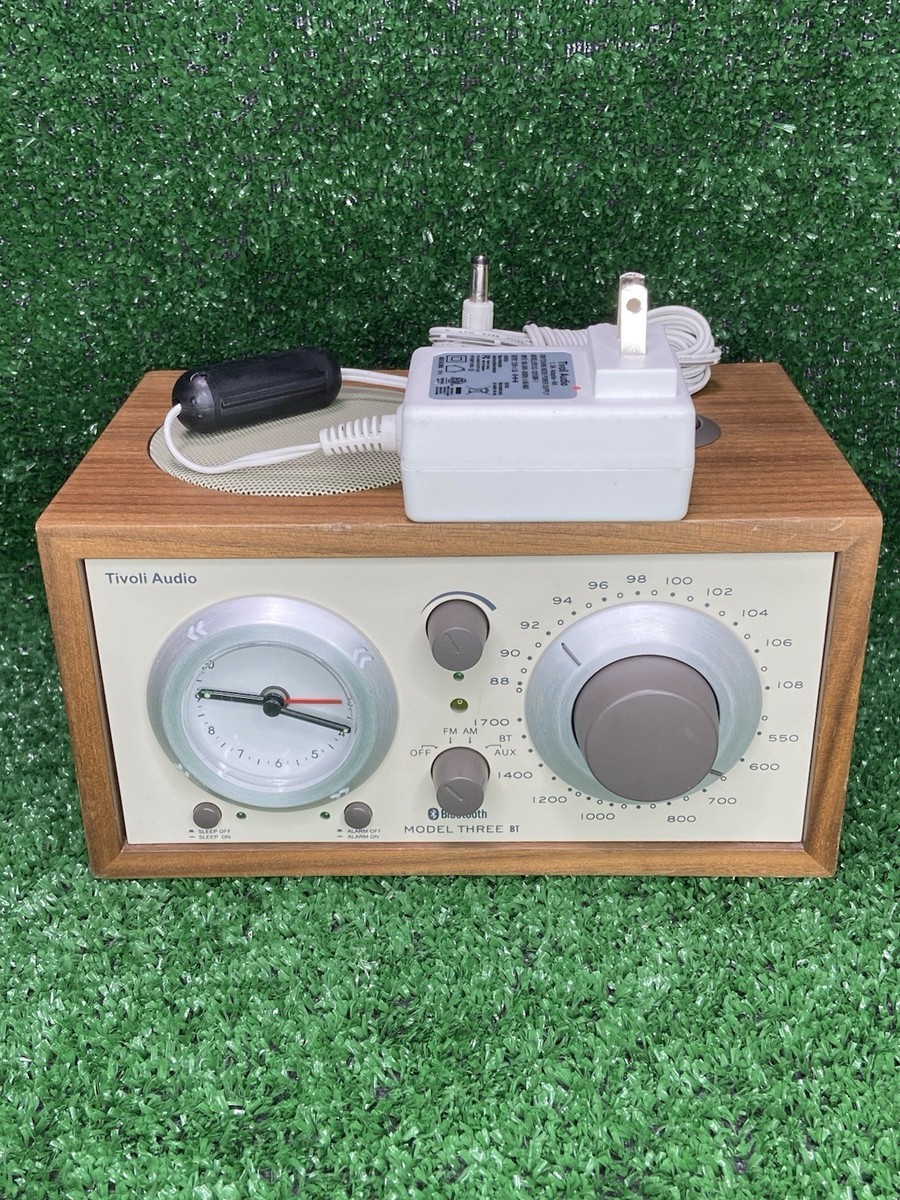Tivoli Audio Model Three 3 BT, Henry Kloss AM/FM Radio Bluetooth