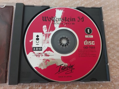 Wolfenstein 3D Panasonic 3DO - Japan Import - UK Stock - Picture 9 of 11