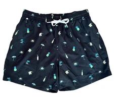 Chubbies Mens Swim Trunks The Beach Essentials Size M 5.5" Inseam Boxer Liner