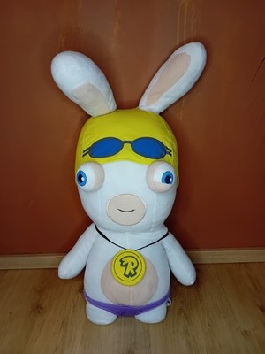 RAVING RABBIDS | RAYMAN | UBISOFT | Plüsch-/Stofftier| 60cm | Badesachen