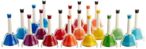 Bell Hand Bell Sound 20 MB-20K/MU Multi Color Free Ship w/Tracking# New Japan