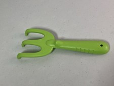 GREEN TOYS 8  Plastic Rake. Green. NEW. Not Used.