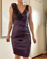 XSCAPE Dark purple prom / cocktail dress