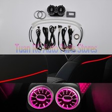 64 Farben Rear Air Vent R&uuml;cksitzbeleuchtung LED Umgebungslicht f&uuml;r A-Klasse W177