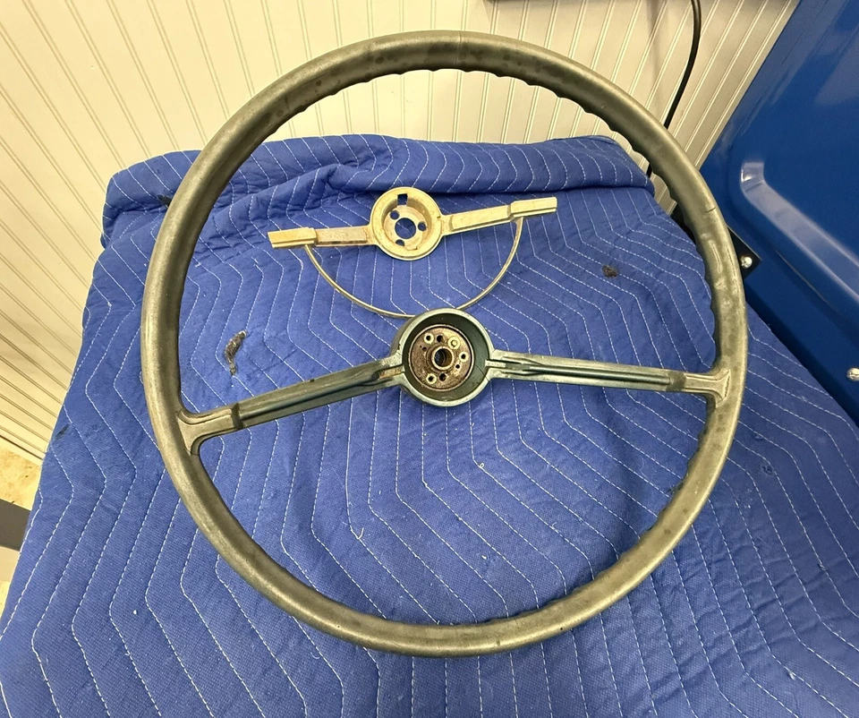 Volante GM Chevrolet Bel-Air Biscayne Impala 65 66 1964 OEM ORIGINAL Foto 2 de 4