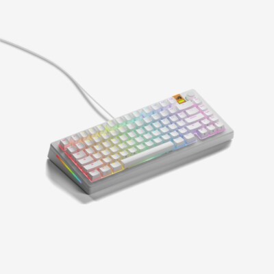 Glorious GMMK 3 PRO HE 75% Wireless Gaming Keyboard Silver