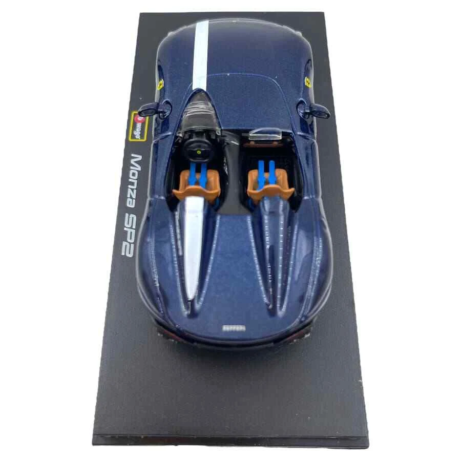 Modellino Auto Bburago Signature 1/43 Ferrari Sp2 Blue - Immagine 4 di 4