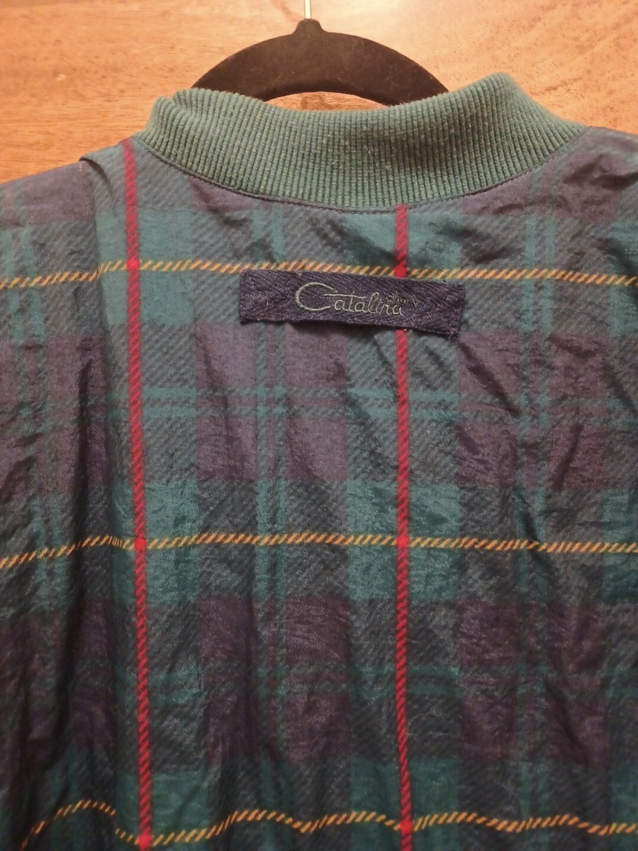 Catalina Jacket Large Vintage VINTAGE 80S/90S CATALINA PLAID