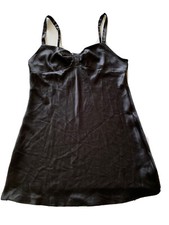 Victoria's Secret Angels Nightgown Nightie Dark Gray Size M EUC