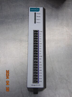 MOXA ioLogic E1210 Universal Ethernet I/O Controller | eBay