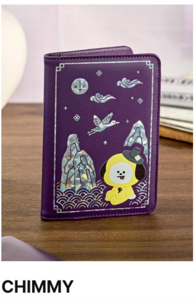 BTS] BT21 Line Friends Official Premium K Edition Passport Case +
