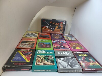 NEW Hyperkin Retron 77 System Plays Atari 2600 Cartridges + 12 NEW Games #9G