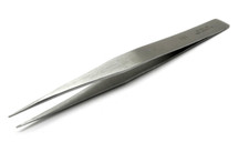 HH Tweezer Non Magnetic Stainless Fine Pointed Tweezers 4-1/2" Model HH