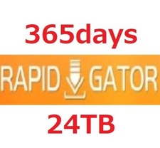 Rapidgator 365days 24TB