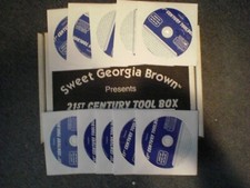 Karaoke CD G Pack SWEET GEORGIA BROWN TOOL BOX 2 SET on 10 Discs