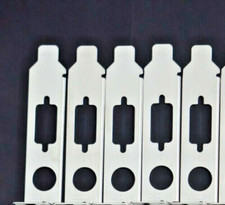 Lot of 5 Low Profile Half Height Brackets VGA DSUB S-Video