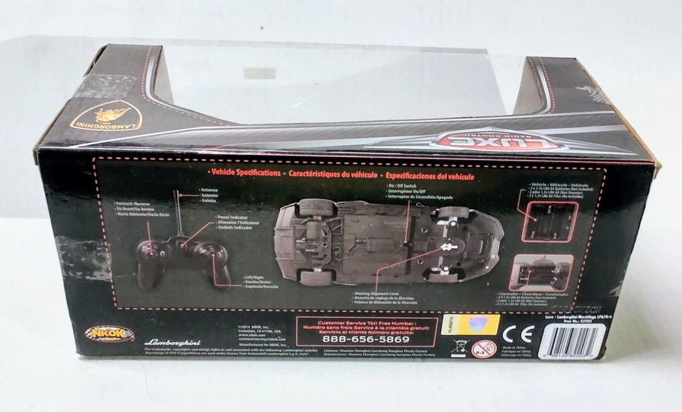 Luxe Control Lamborghini Radio Control Lamborghini Aventador LP700-4 Negro Foto 2 de 2