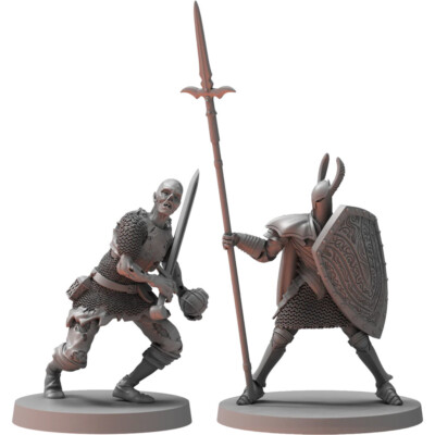 Dark Souls RPG Minis Wave 4 SKU 4 - Dark Knights Steamforged
