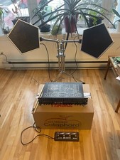 Vintage Maxim Max-ll Synthesizer Drum MDS-002 with pads and pedal function well