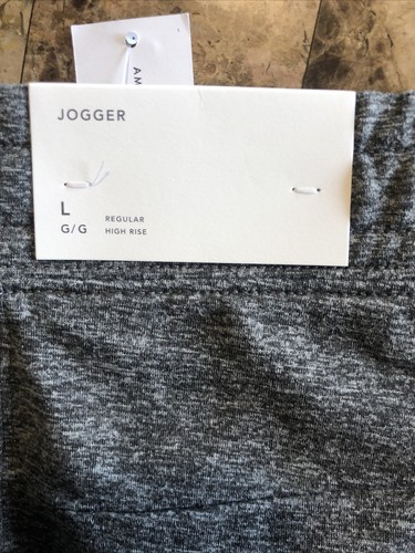American Eagle Womens Joggers Size Large Gray New With Tags High Rise - Picture 7 of 7