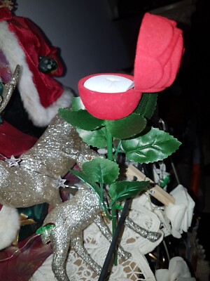 Écrin pour bague en forme de fleur (Rose) - Bijouterie