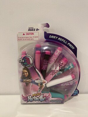 Nerf Rebelle 12 Dart Refill Pack Accessorize - Brand New C5