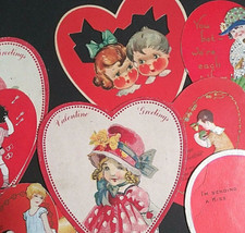 Carrington Valentines Day Gold Embossed Love Heart Card Lot (11 Cards) 3