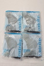 Lot of 4 Pantyhose Silkies Ultra Control Top Sheer Legs Queen Off Black XL