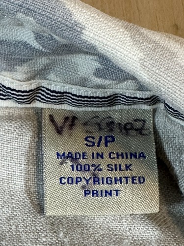 Camicia uomo Tommy Bahama con bottoni piccola 100% seta manica corta - Foto 9 di 10