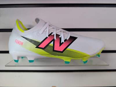 New Balance Furon Pro FG V7+ White Soccer Cleats Wide (EE  display picture 1