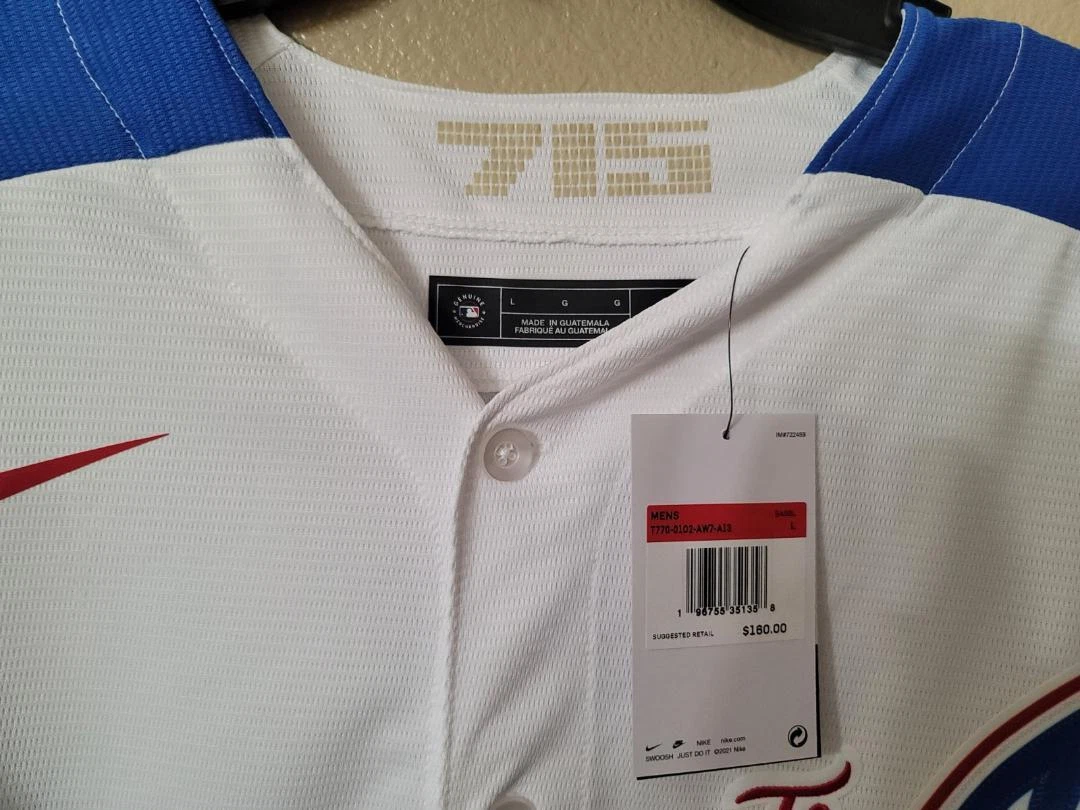 Atlanta Braves Nike Official Replica City Connect Jersey - Mens with Acuna Jr. 13 printing