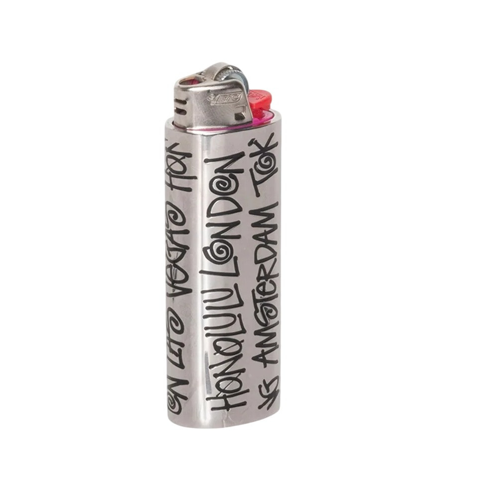 Stussy City Metal Lighter Case Silver - 138951 | eBay