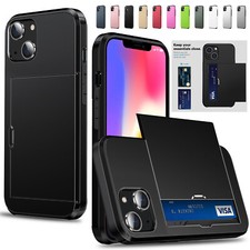 For iPhone 14 Pro Max Wallet Case with Card Holders Slots gift fast shiping