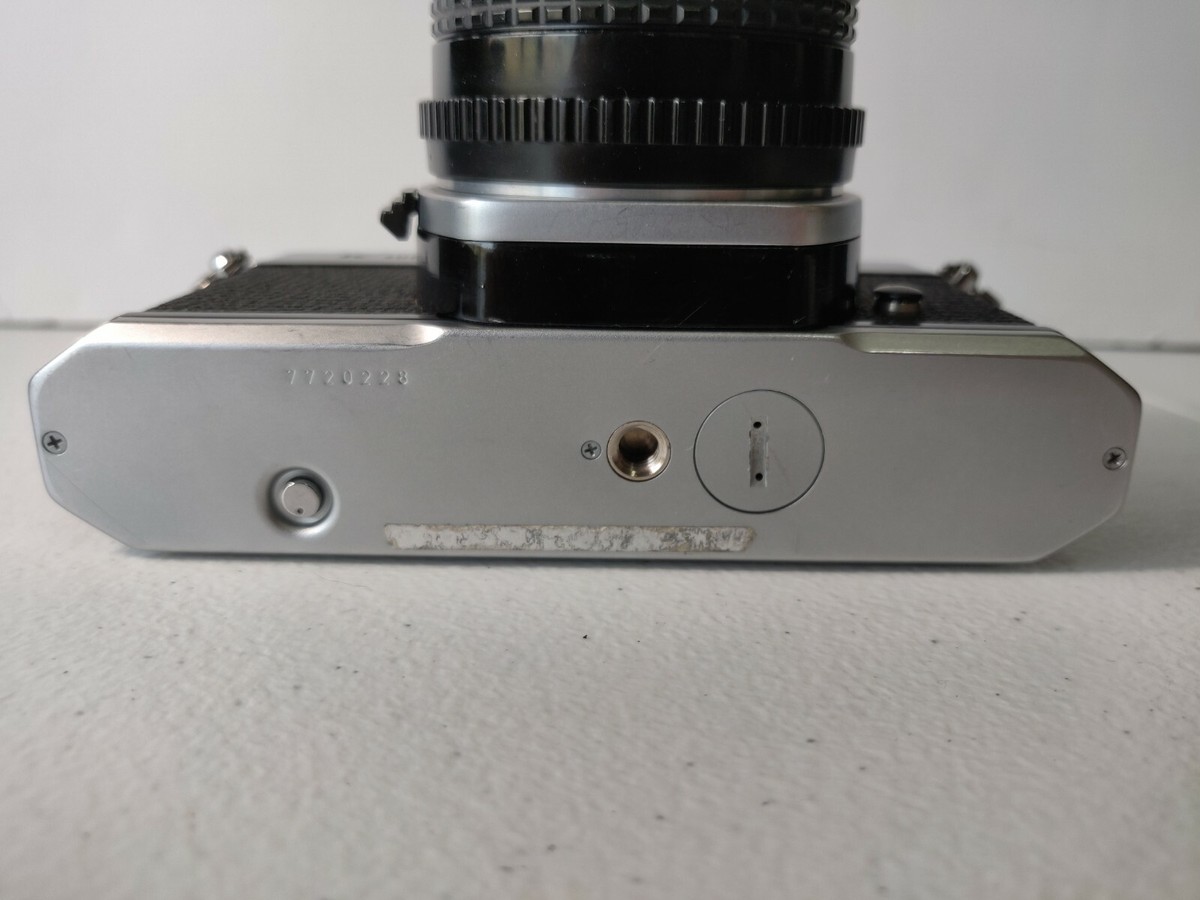Asahi Pentax K1000 Camera SMC Pentax M 50mm f2 working meter