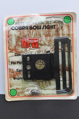 Cobra Double Slot Economy 4 pin archery Bow sight -  New