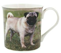 The Leonardo Collection Becher Pug Mops Hund Hundemotiv