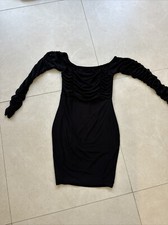 PrettyLittleThing Juniors Size 4 Off The shoulder long sleeve bodycon dress